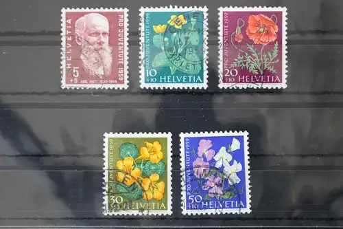 Schweiz 687-691 gestempelt Pro Juventute #WL217