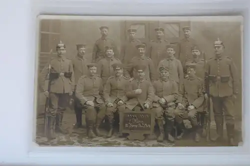 AK Deutschland Gruppenaufnahme von Soldaten Feldpost 1917 #PK892