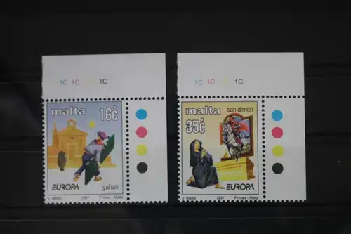 Malta 1012-1013 postfrisch Europa Sagen und Legenden #WI918