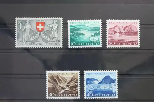 Schweiz 570-574 postfrisch Pro Patria #WK237