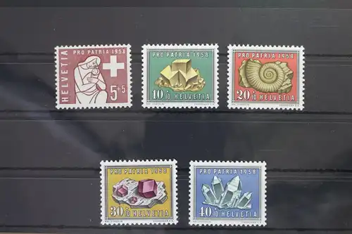 Schweiz 657-661 postfrisch Pro Patria #WK248