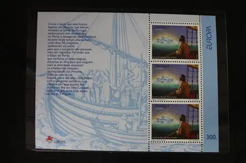 Portugal Azoren Block 17 mit 466 postfrisch Europa Sagen und Legenden #WI881