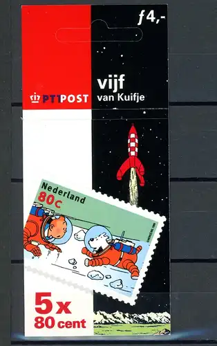 Niederlande Markenheft 58 gestempelt Comic #JM572