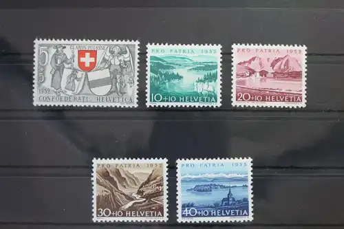 Schweiz 570-574 postfrisch Pro Patria #WK236