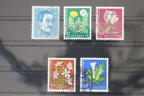 Schweiz 722-726 gestempelt Pro Juventute #WL224