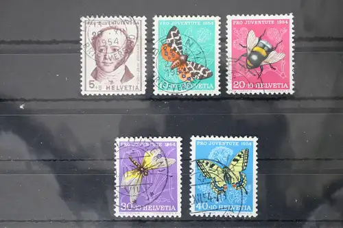 Schweiz 602-606 gestempelt Pro Juventute #WL193
