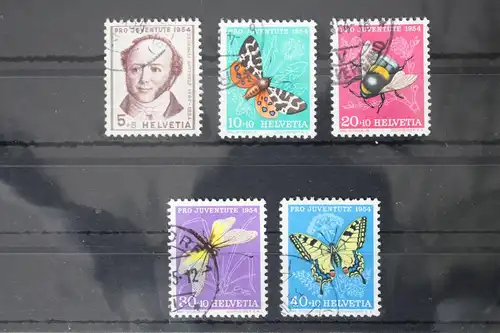 Schweiz 602-606 gestempelt Pro Juventute #WL190