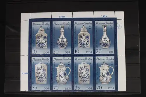 DDR 3241-3244 postfrisch 2 x Viererblock als Einheit #WF693