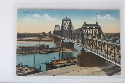 AK Duisburg - Ruhrort Rheinbrücke #PK844