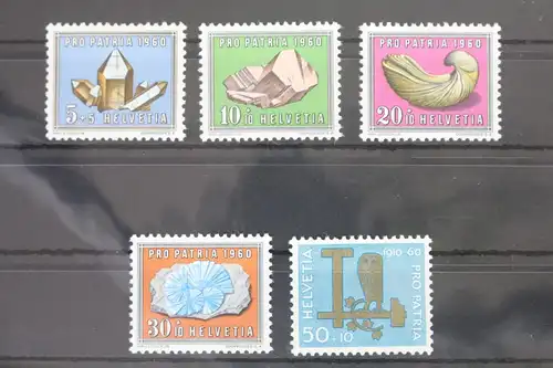 Schweiz 714-718 postfrisch Pro Patria #WK259