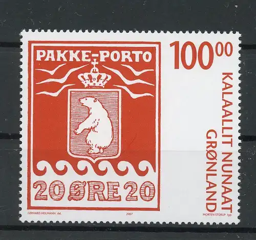 Grönland 488 postfrisch Briefmarke #1B274