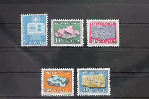 Schweiz 731-735 postfrisch Pro Patria #WK219
