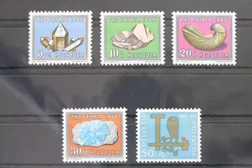Schweiz 714-718 postfrisch Pro Patria #WK258