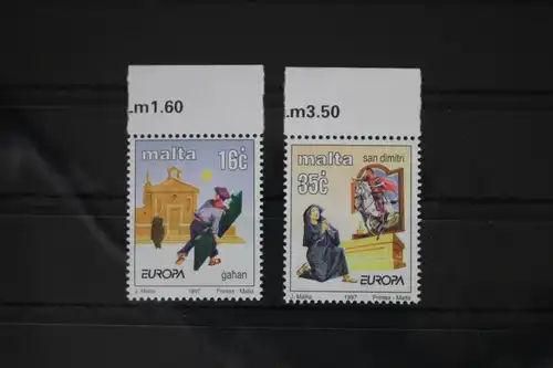Malta 1012-1013 postfrisch Europa Sagen und Legenden #WI916