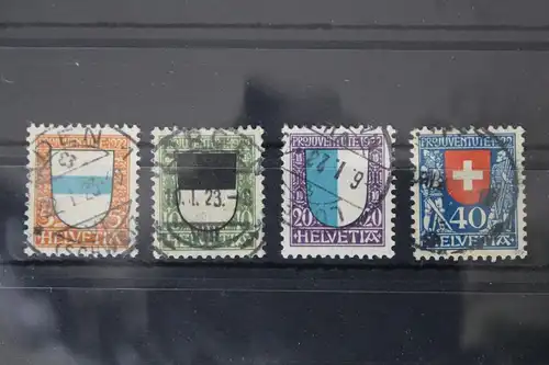 Schweiz 175-178 gestempelt Pro Juventute #WL030