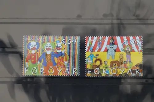 Färöer Inseln 423-424 postfrisch Europa Zirkus #WK710