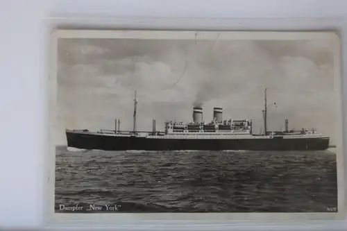 AK Hamburg-Amerika-Linie Dampfer "New York" #PK856