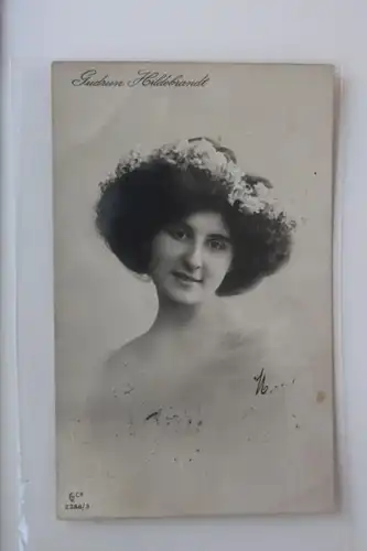 AK Deutschland Porträtkarte - Gudrun Hildebrandt 1910 #PK923