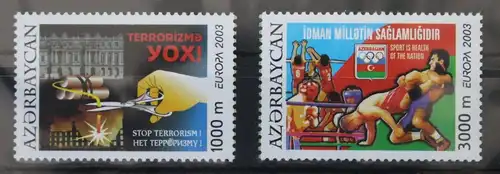 Aserbaidschan 543-544 postfrisch #WK798