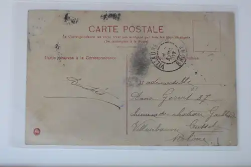 AK Frankreich Grußkarte - Joyeuses Pâques 1907 #PK929