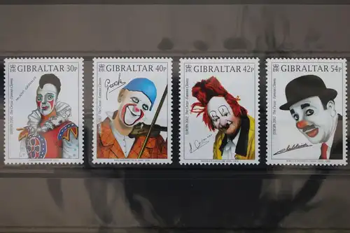 Gibraltar 1002-1005 postfrisch Europa Zirkus #WK756