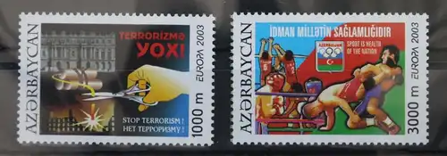 Aserbaidschan 543-544 postfrisch #WK797