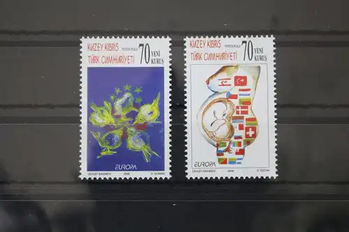 Türkisch-Zypern 642-643 postfrisch Europa Integration #WK919