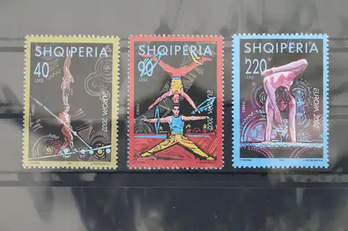 Albanien 2866-2868 postfrisch Europa Zirkus #WK736