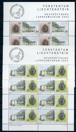 Liechtenstein Kleinbogensatz 1319-1320 postfrisch #IX591