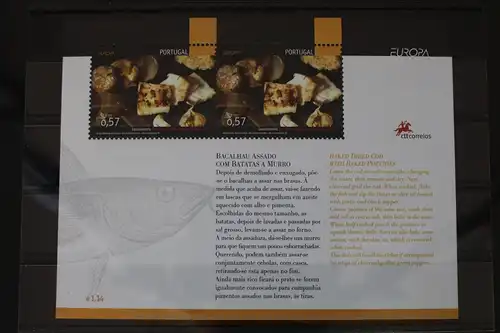 Portugal Block 209 mit 2912 postfrisch Europa Gastronomie #WL513