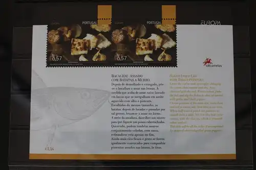 Portugal Block 209 mit 2912 postfrisch Europa Gastronomie #WL512