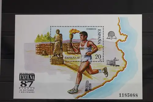 Spanien Block 31 mit 2798 postfrisch #WQ596