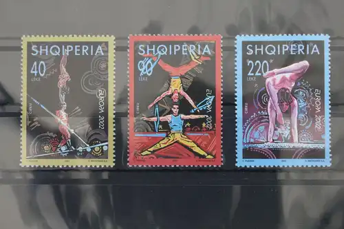 Albanien 2866-2868 postfrisch Europa Zirkus #WK735