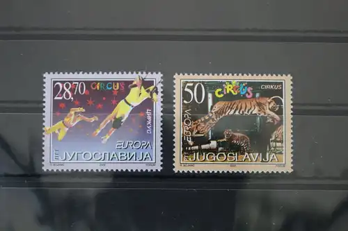 Jugoslawien 3076-3077 postfrisch Europa Zirkus #WK620