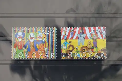 Färöer Inseln 423-424 postfrisch Europa Zirkus #WK712