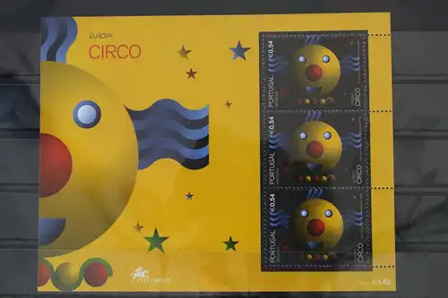 Portugal Madeira Block 25 mit 217 postfrisch Europa Zirkus #WK690