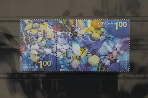 Ukraine 444-445 postfrisch Europa Lebensspender Wasser #WK738