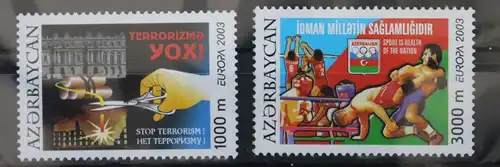 Aserbaidschan 543-544 postfrisch #WK799