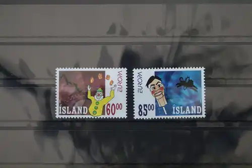 Island 1009-1010 postfrisch Europa Zirkus #WK822