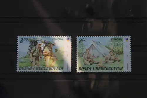 Kroatische Post (Mostar) 476-477 postfrisch Europa Pfadfinder #WL692