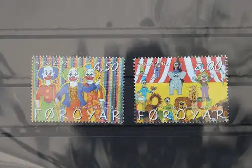 Färöer Inseln 423-424 postfrisch Europa Zirkus #WK711