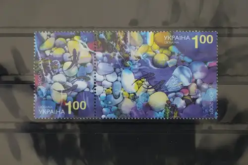 Ukraine 444-445 postfrisch Europa Lebensspender Wasser #WK737