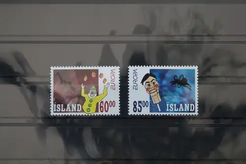 Island 1009-1010 postfrisch Europa Zirkus #WK821