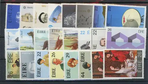 Irland Jahrgang 1983 504-527, Block 4 postfrisch #1B311