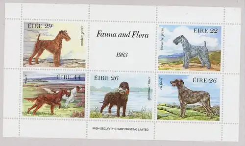 Irland Jahrgang 1983 504-527, Block 4 postfrisch #1B311