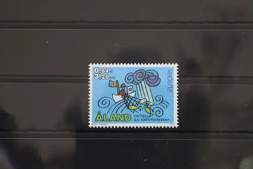 Finnland Alandinseln 191 postfrisch Europa Lebensspender Wasser #WL878