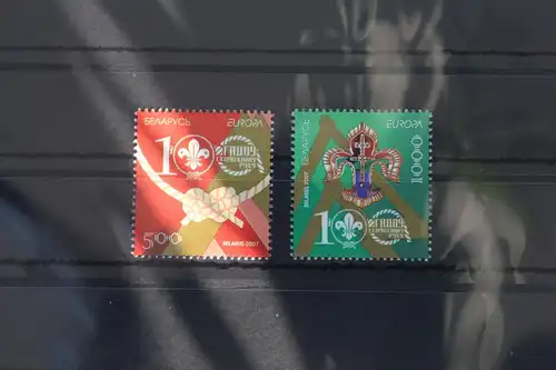 Weißrußland 663-664 postfrisch Europa Pfadfinder #WL619