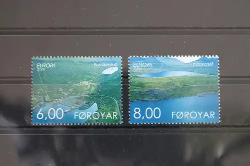 Färöer Inseln 402-403 postfrisch Europa Lebensspender Wasser #WL829