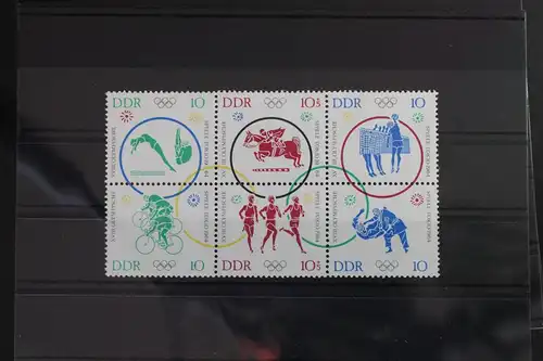 DDR 1039-1044 postfrisch Sechserblock #WP604