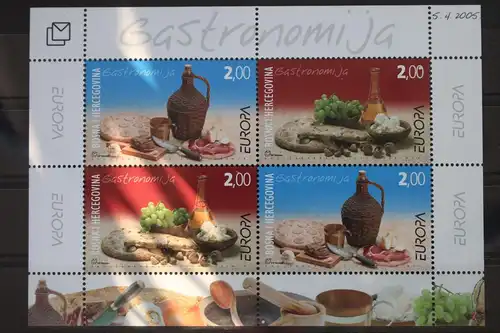 Kroatische Post (Mostar) Block 6 mit 154-155 postfrisch #WL775
